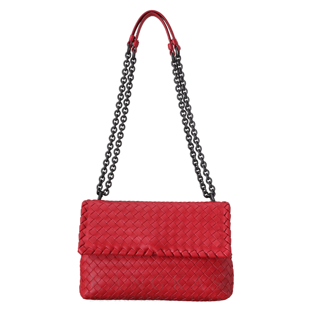 BOTTEGA VENETA(USED)보테가베네타 올림피아 체인 숄더백